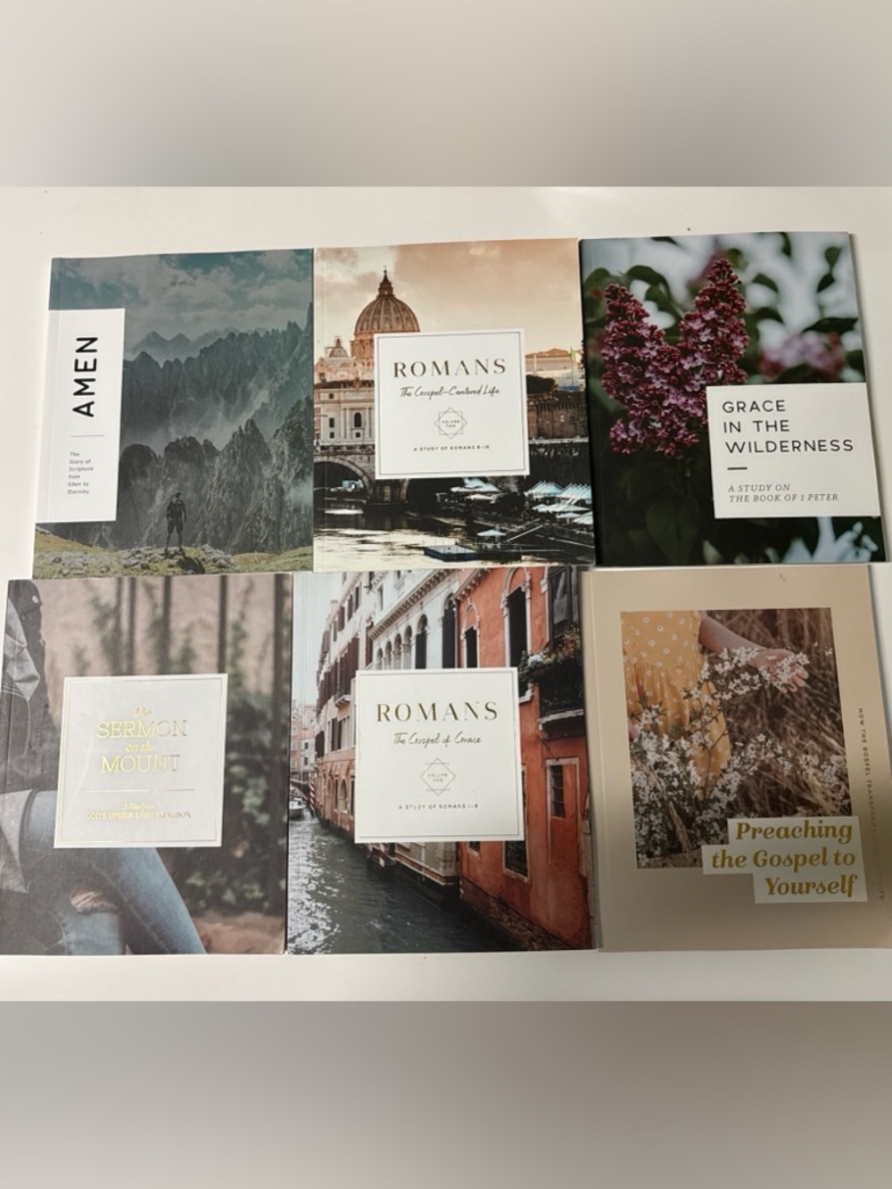 Lot of 6: The Daily Grace Co. Romans, TheSERMONon theMOUNT, +More